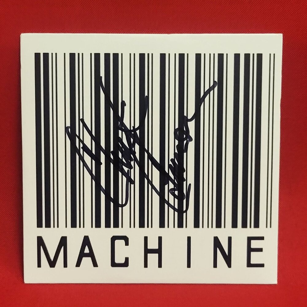 Machine Chuck Cannon CD 2017 Signed